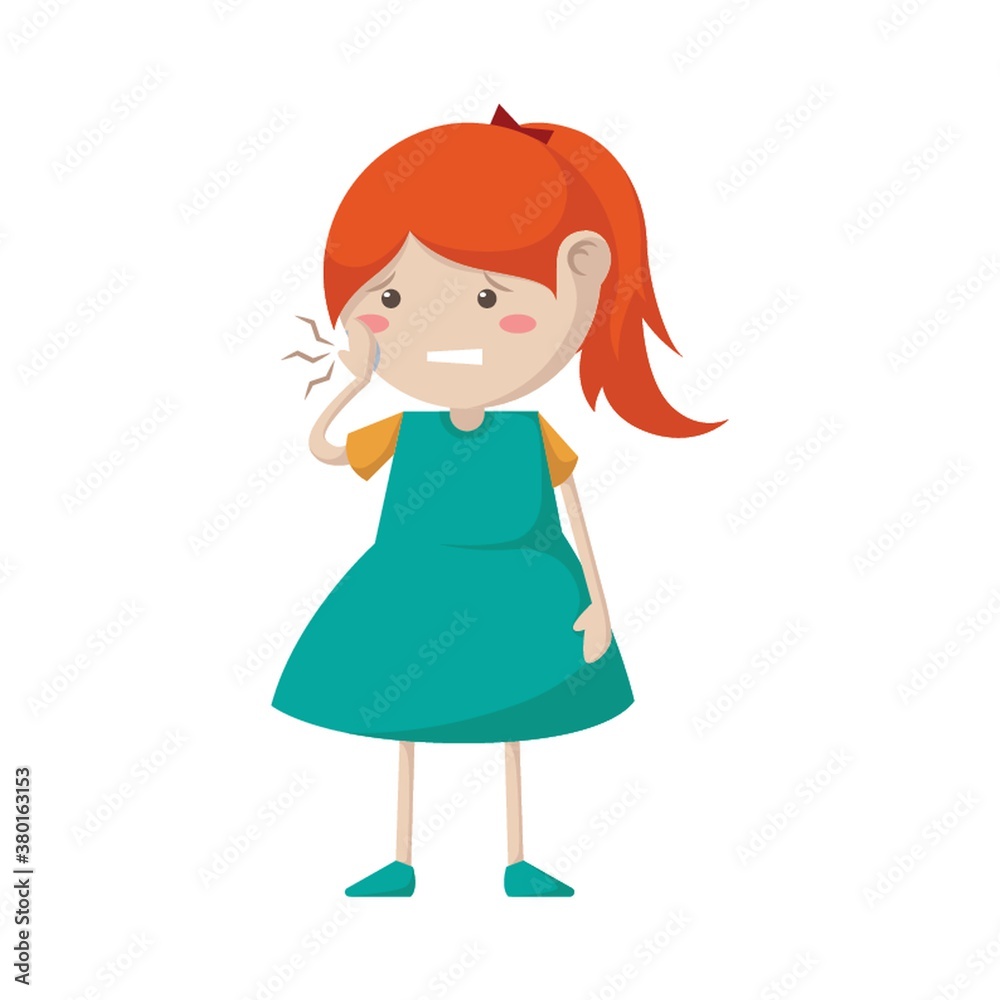 girl with toothache girl with toothache