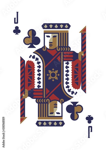 Jack of clubs
