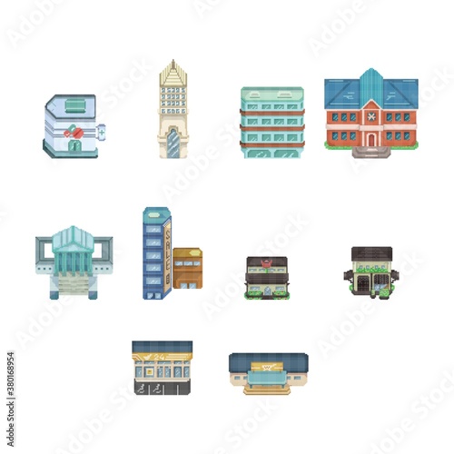 collection of buildings