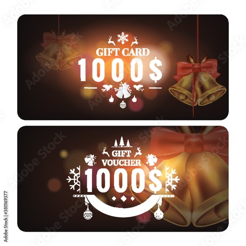 Christmas gift card