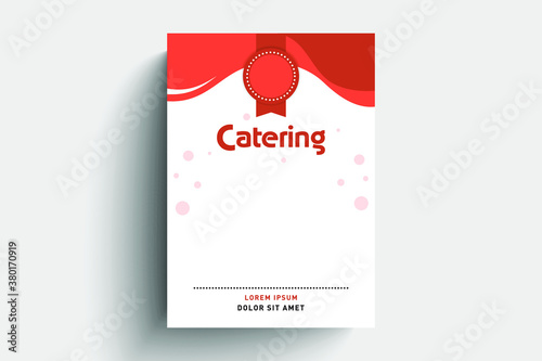 Abstract vector presentation of business poster. Flyer design content background. Design layout template. 