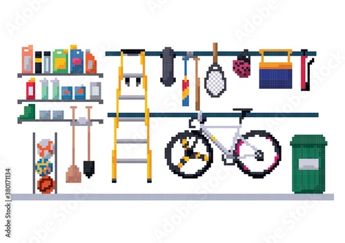 Garage storeroom