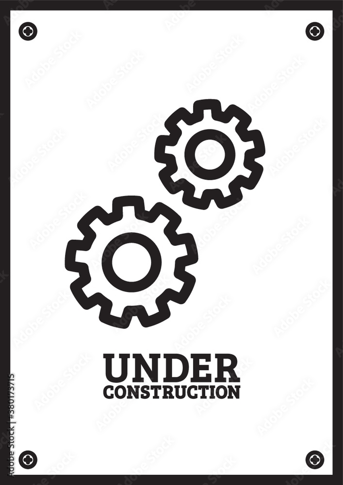 Under construction template design Under construction template design