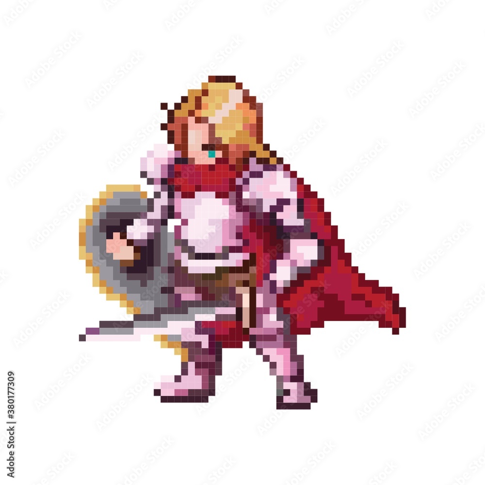 Obraz premium knight character