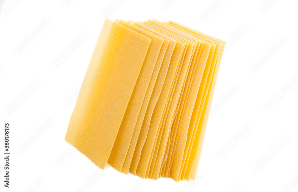 lasagna dough isolated lasagna dough isolated