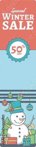 Winter sale design
