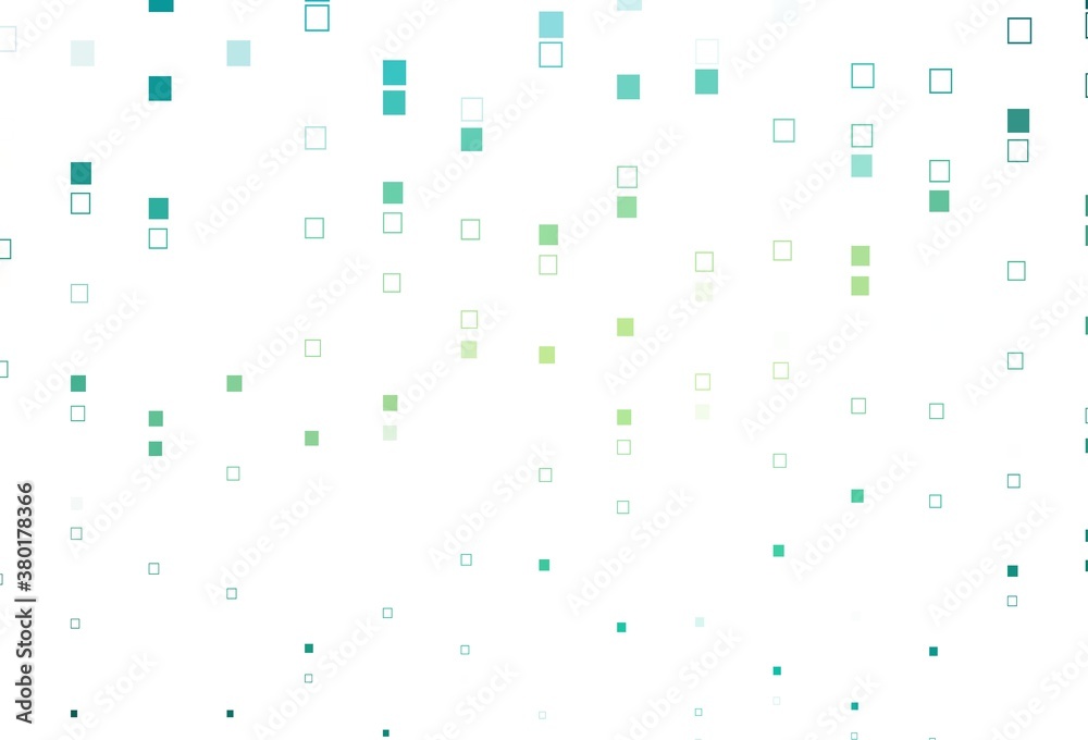 Light Green, Yellow vector backdrop with lines, rectangles.