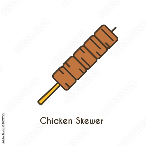 chicken skewer