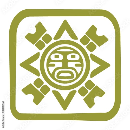 aztec symbol design