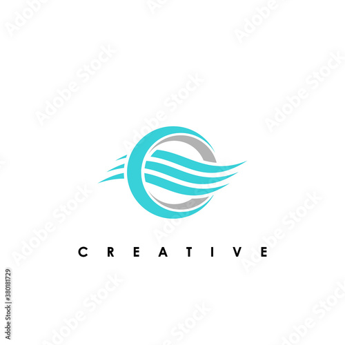 Air Conditioner Repair & Service Logo Vector Icon Illustration
