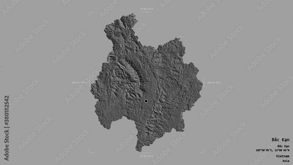 Bac Kan - Vietnam. Bounding box. Bilevel Bac Kan - Vietnam. Bounding box. Bilevel