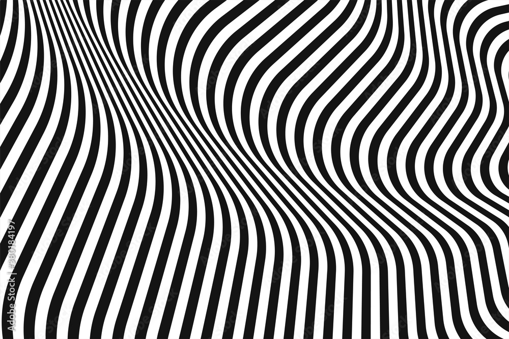 Abstract vector striped black and white background Abstract vector striped black and white background