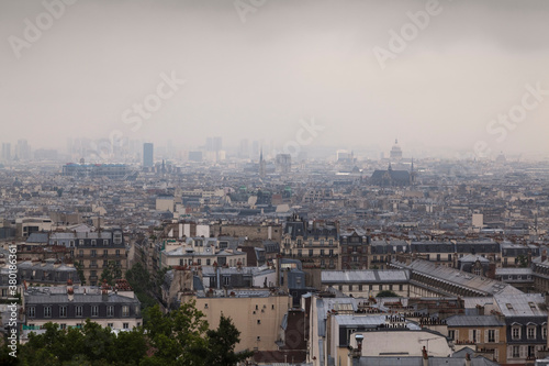 Wallpaper Mural Mist over Paris Torontodigital.ca