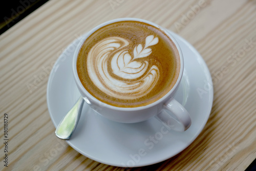 cup of latte art
