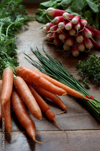 raw vegetables