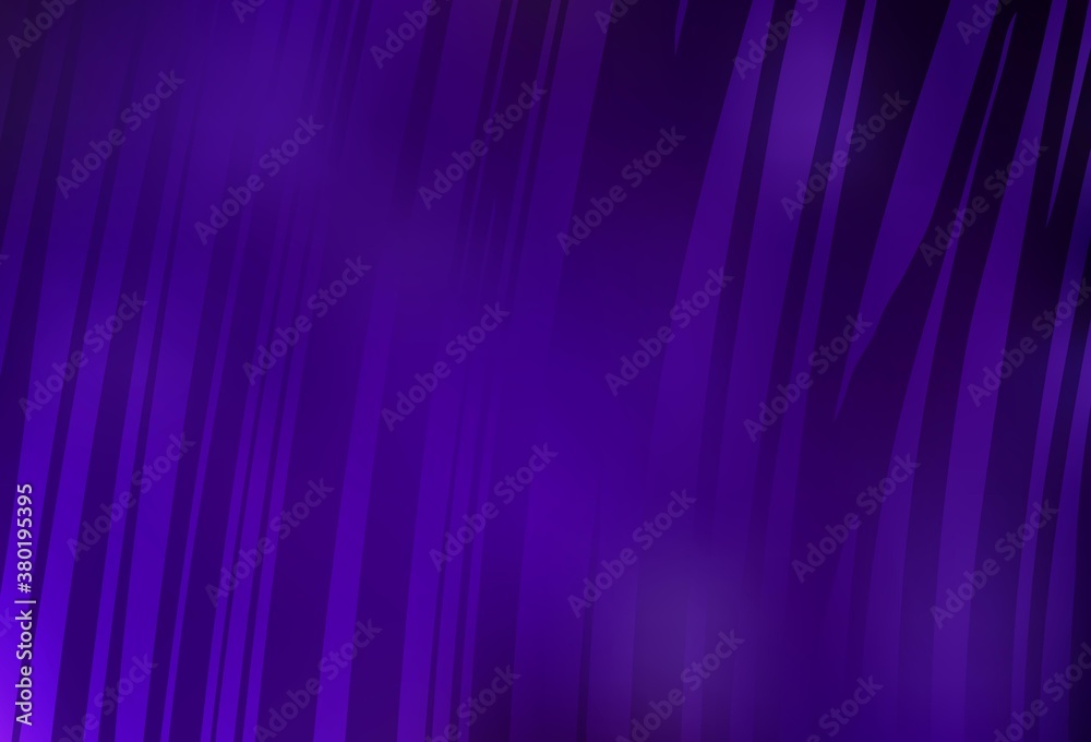 Fototapeta premium Dark Purple vector blurred and colored pattern.