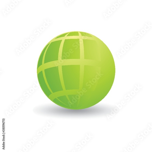 Spherical logo element design