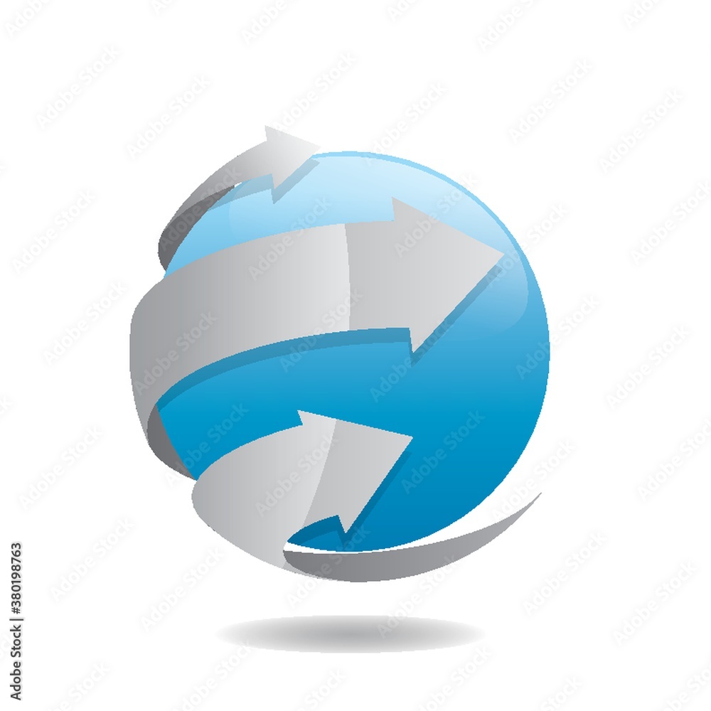 Globe logo element with abstract concept Globe logo element with abstract concept