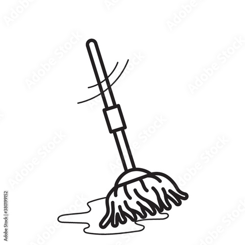 Cleaning mop © captainvector