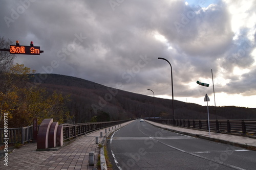 The view of Hakkoda mountain in Aomori, Japan