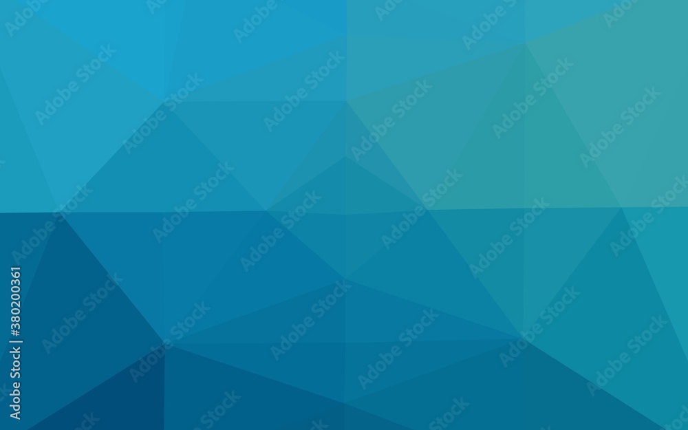 Light BLUE vector shining triangular background. Triangular geometric sample with gradient. Completely new design for your business. Light BLUE vector shining triangular background. Triangular geometric sample with gradient. Completely new design for your business.