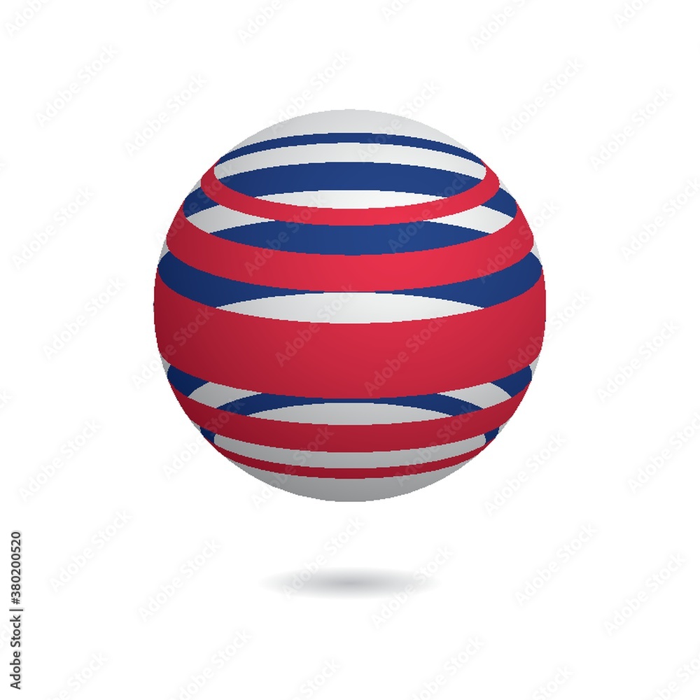 Globe logo element with abstract concept Globe logo element with abstract concept
