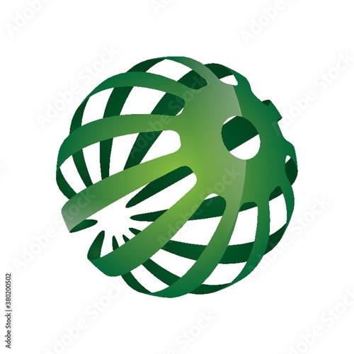 spherical logo element design