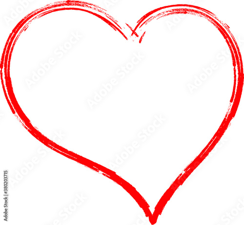 The red heart is a symbol of love and faith. Valentine's day splash template, romantic stylish design.