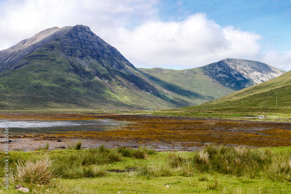 Mountain scenery on the Isle of Skye Mountain scenery on the Isle of Skye
