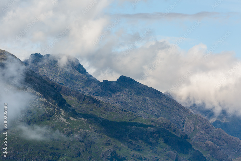 Mountain scenery on the Isle of Skye