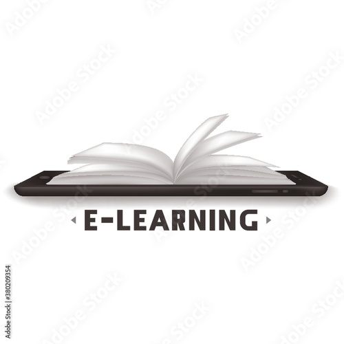 E-learning concept