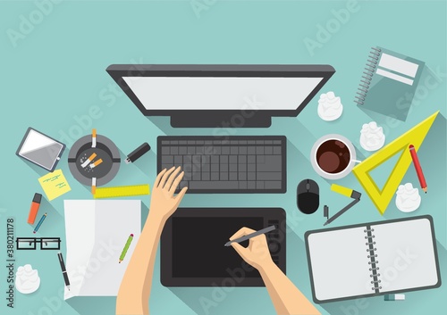 Designer workspace