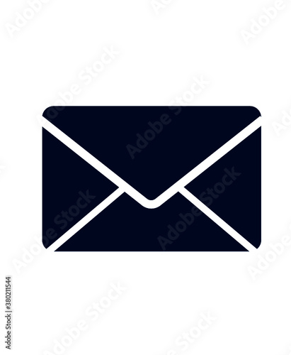 e envelope icon to mean contact or email address