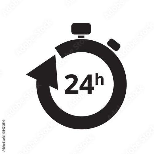 24 hours icon