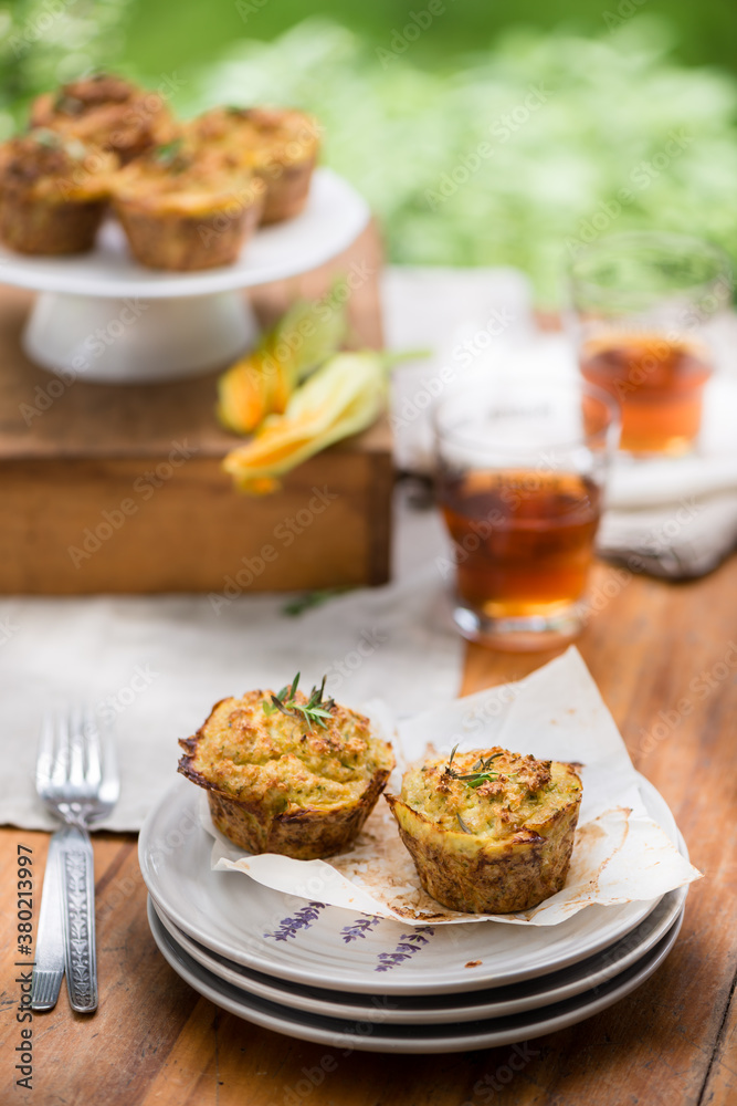 quinoa muffins with courgettes quinoa muffins with courgettes