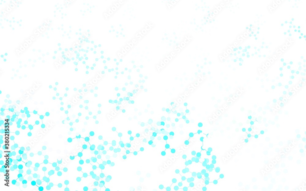 Light Blue, Green vector background with forms of artificial intelligence. Light Blue, Green vector background with forms of artificial intelligence.
