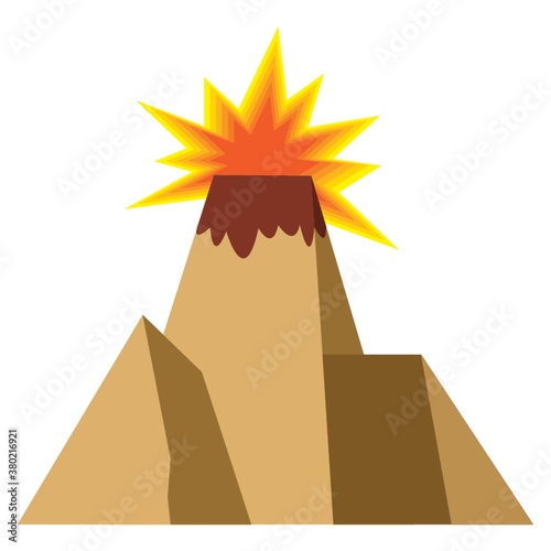volcanic eruption
