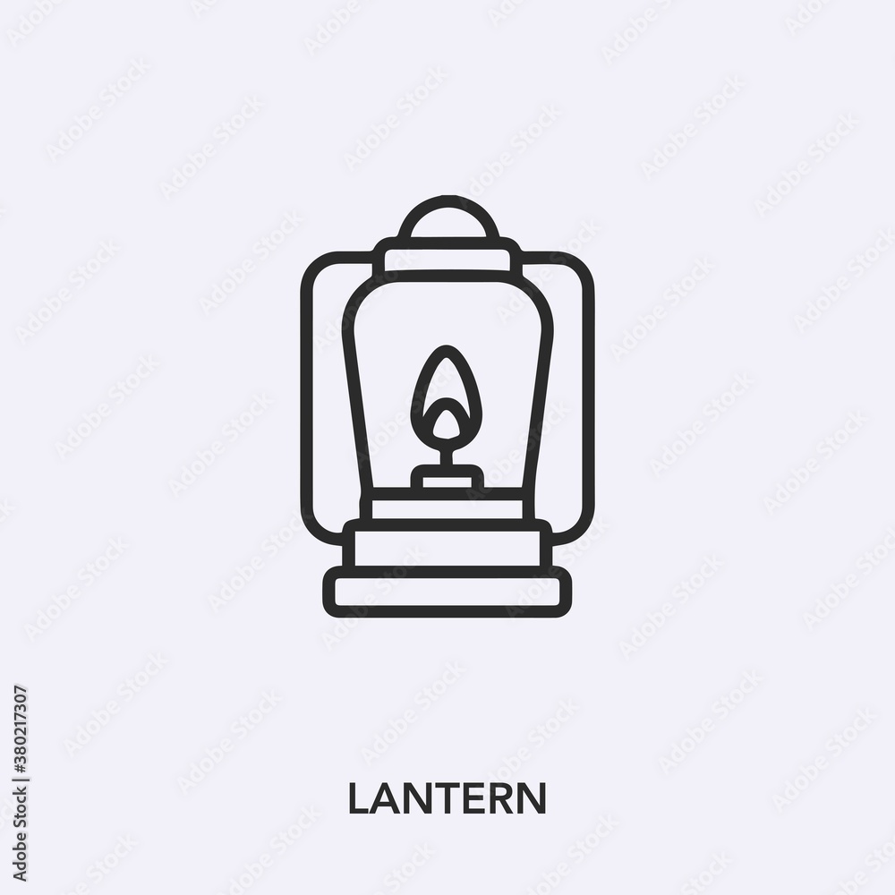 lantern icon vector sign symbol lantern icon vector sign symbol