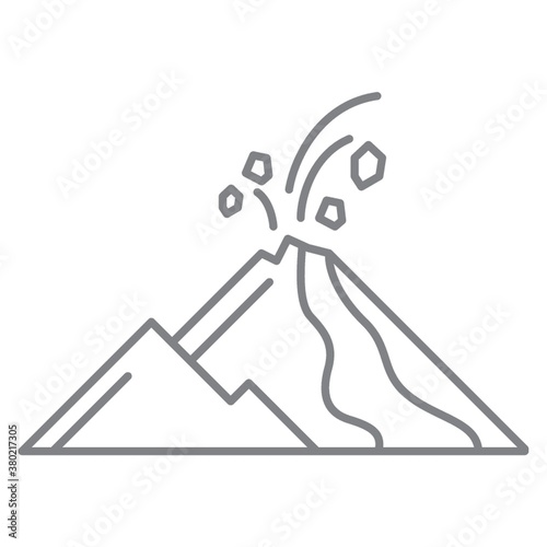 volcanic eruption