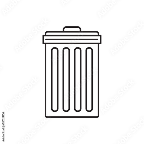 rubbish bin