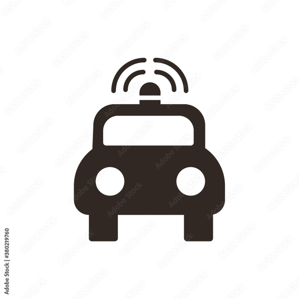 Obraz premium Police car