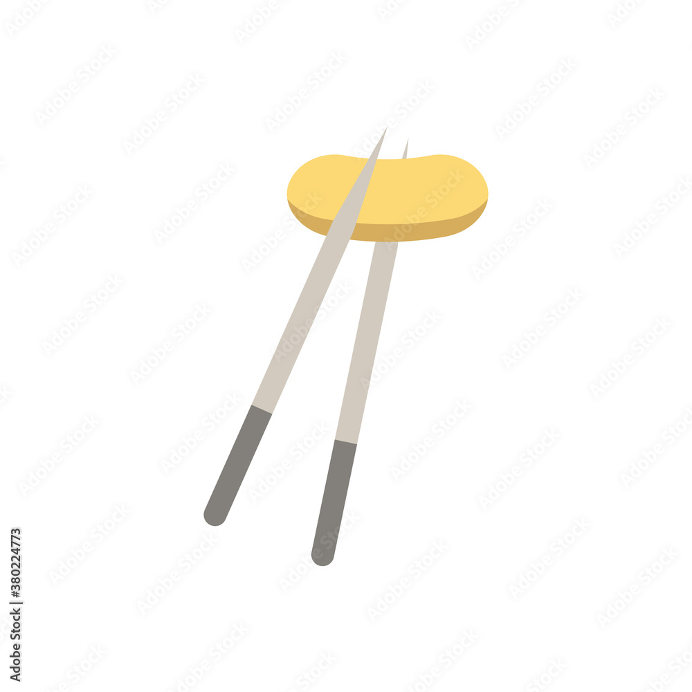 Chopsticks icon. Simple element from sea food collection. Creative Chopsticks icon for web design, templates, infographics and more