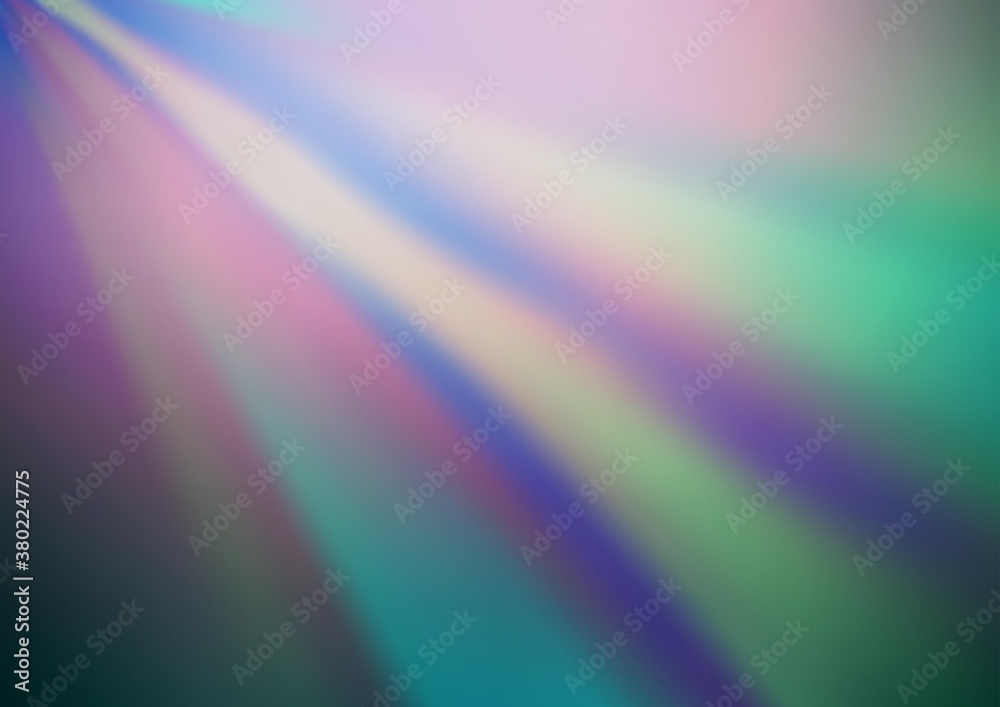Obraz premium Light BLUE vector blurred background. Glitter abstract illustration with an elegant design. The template can be used for your brand book.
