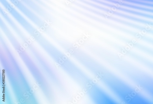 Light Pink  Blue vector glossy abstract background.