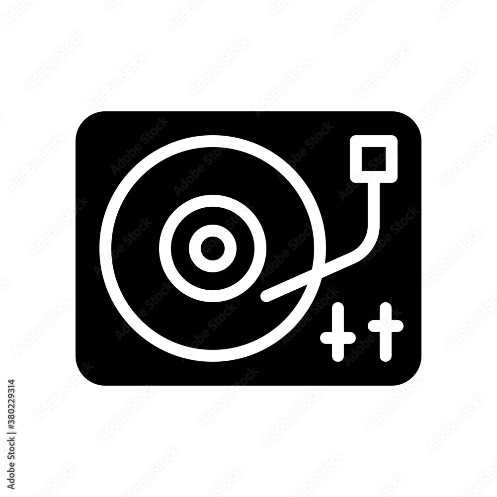 party icons related audio player with plate for party and celebration vector with editable stroke party icons related audio player with plate for party and celebration vector with editable stroke