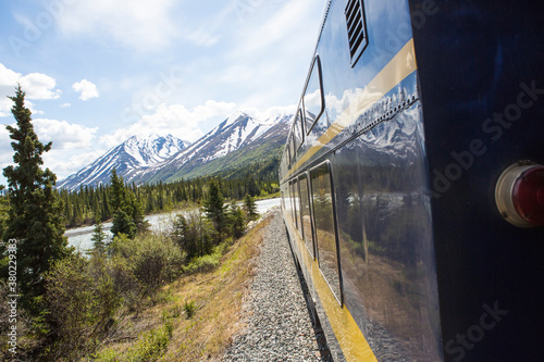 Train, Denali Alaska photo