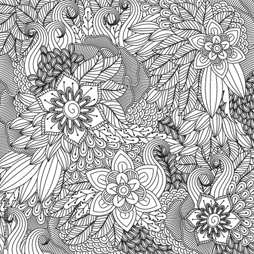 Intricate floral design