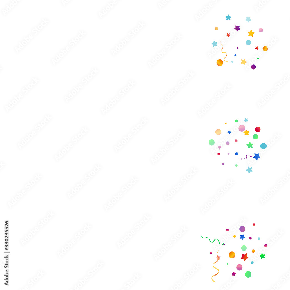 Variegated Ribbon Falling Vector White Variegated Ribbon Falling Vector White