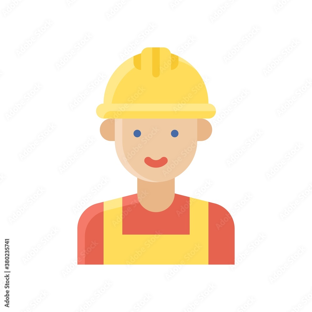 plumber icons related plumber boy with cap and dress vector in flat style plumber icons related plumber boy with cap and dress vector in flat style