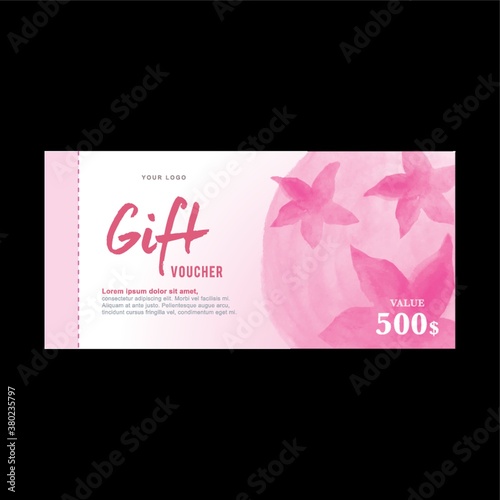 Gift voucher design